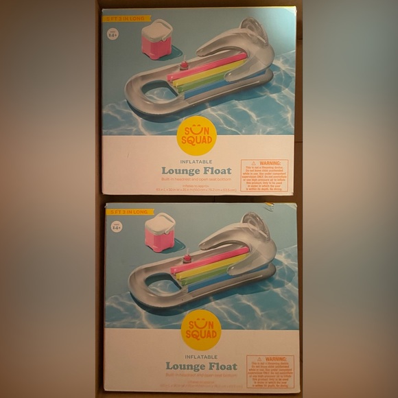 New Inflatable Lounge Float - Picture 2 of 2